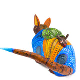 Armadillo and Snail Alebrije, Copal Wood