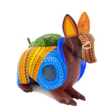 Armadillo and Snail Alebrije, Copal Wood