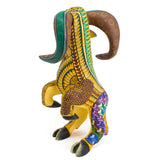 Yellow Ram Alebrije, Copal Wood