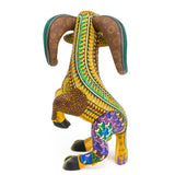 Yellow Ram Alebrije, Copal Wood