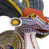 Gold Horns Ram Alebrije, Copal Wood