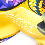 Yellow Ram Alebrije, Copal Wood