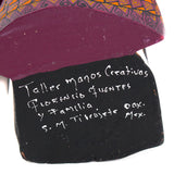 Owl on Book Alebrije, Copal Wood