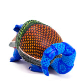 Blue Anteater Alebrije, Copal Wood