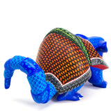 Blue Anteater Alebrije, Copal Wood