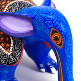 Blue Anteater Alebrije, Copal Wood