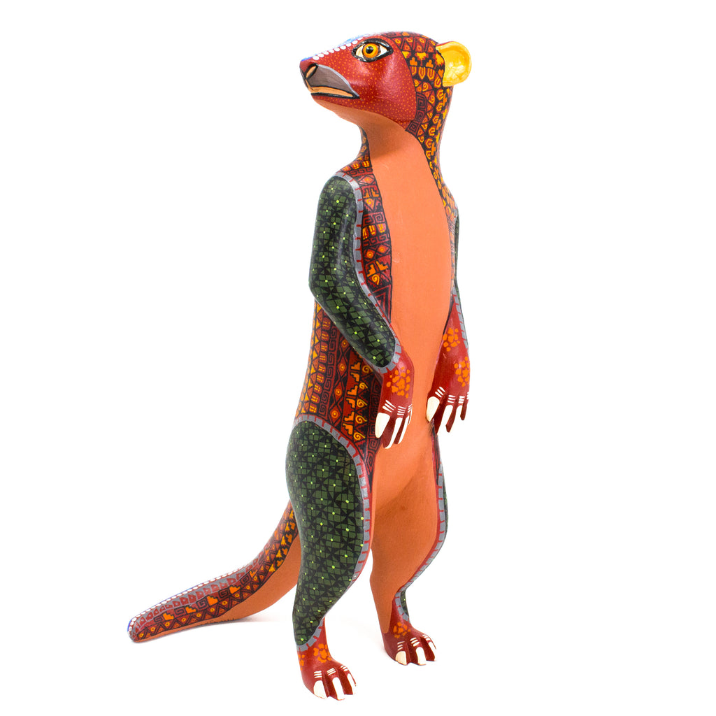 Meerkat Alebrije, Copal Wood
