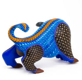 Blue Bull Alebrije, Copal Wood