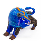 Blue Bull Alebrije, Copal Wood
