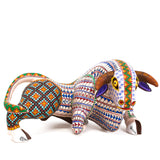 White Bull Alebrije, Copal Wood