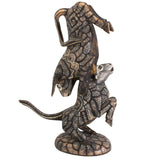 Two Bulls Fighting, Copal Wood