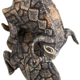 Two Bulls Fighting, Copal Wood