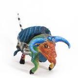 Lion and Bull Fighting, Copal Wood