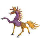 Colorful Steed Alebrije, Copal Wood
