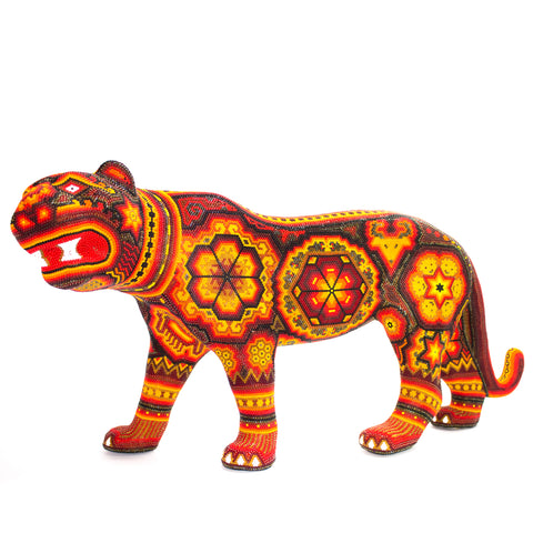 Large Panther, Beads Art