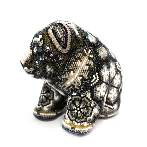 Small Bear, Beads Art