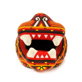 Small Jaguar Head, Beads Art