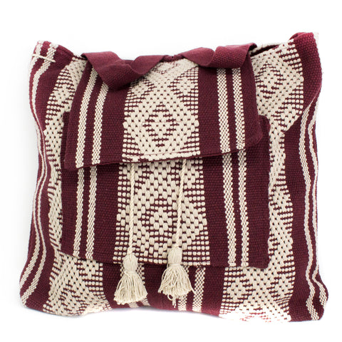 Backpack 15x15 Inches, Oaxacan Backstrap Weaving