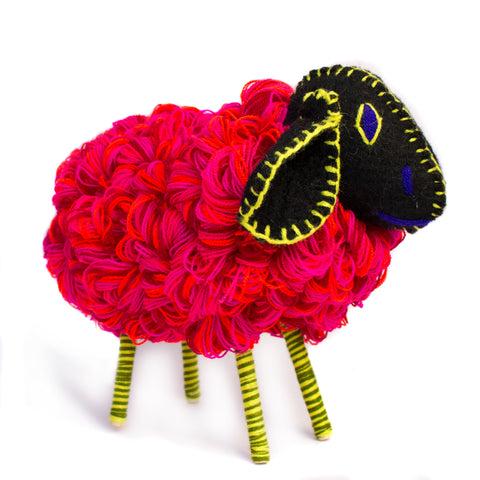Small Red Sheep, Wool