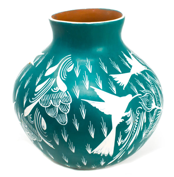 Louis Mendez, Louis Mendez Ceramic Bird Form Vase