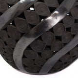 Striped Jug, Oaxaca Black Clay