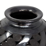 Striped Jug, Oaxaca Black Clay