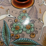 Churumbela Deer Vase, Burnished Clay