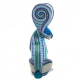 Round-Eared Standing Rabbit Alebrije, Copal Wood