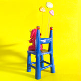 Newspaper-reading Dog, Betus Clay