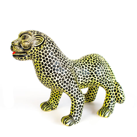 Small Jaguar Sticking out its Tongue, Chiapas Pottery