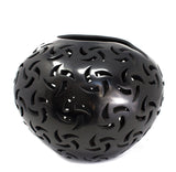 Medium Rehiletes Sphere, Black Clay