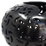 Medium Rehiletes Sphere, Black Clay