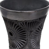 Nature Cup Flower Pot, Oaxaca Black Clay