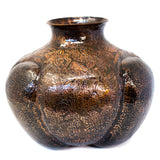 Spring Button Vase, Copper