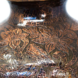 Spring Button Vase, Copper