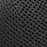 Large Textured Pierced Drop Pitcher, Oaxaca Black Clay