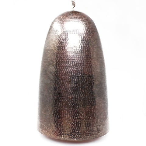 Elongated Bell Shaped Lamp, Copper