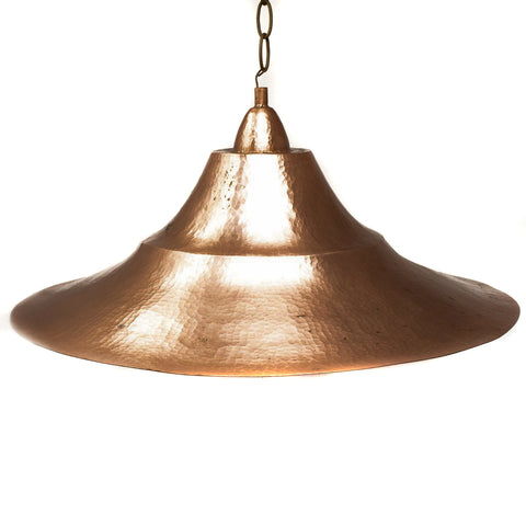 Flying Saucer Lamp, Copper