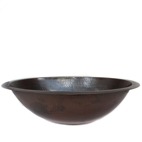 Oval Shaped Sink, Copper