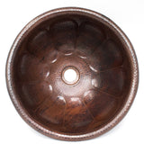 Round Pumpkin Sink, Copper
