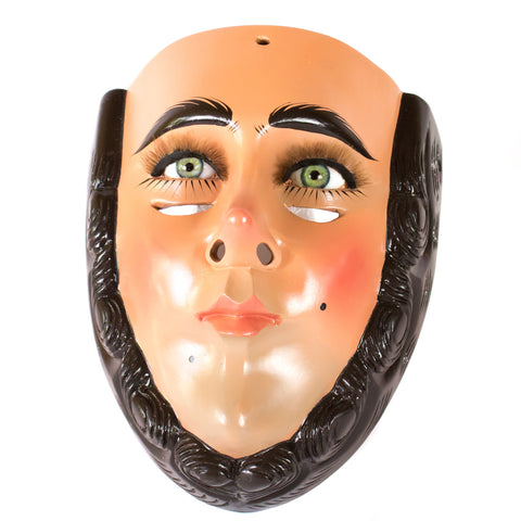 Tradicional Parachico Mask, Wood