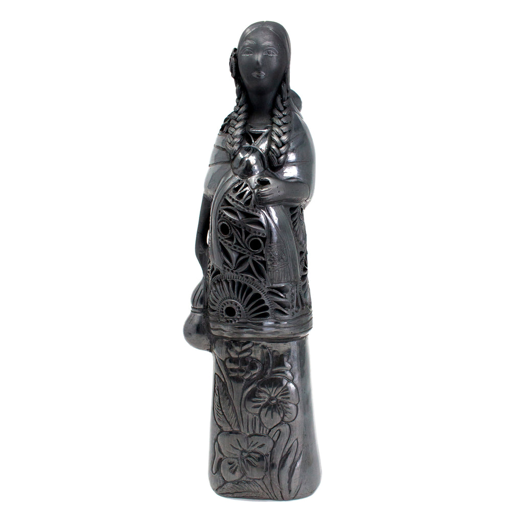 Tuxtepec Pregnant Woman, Oaxaca Black Clay
