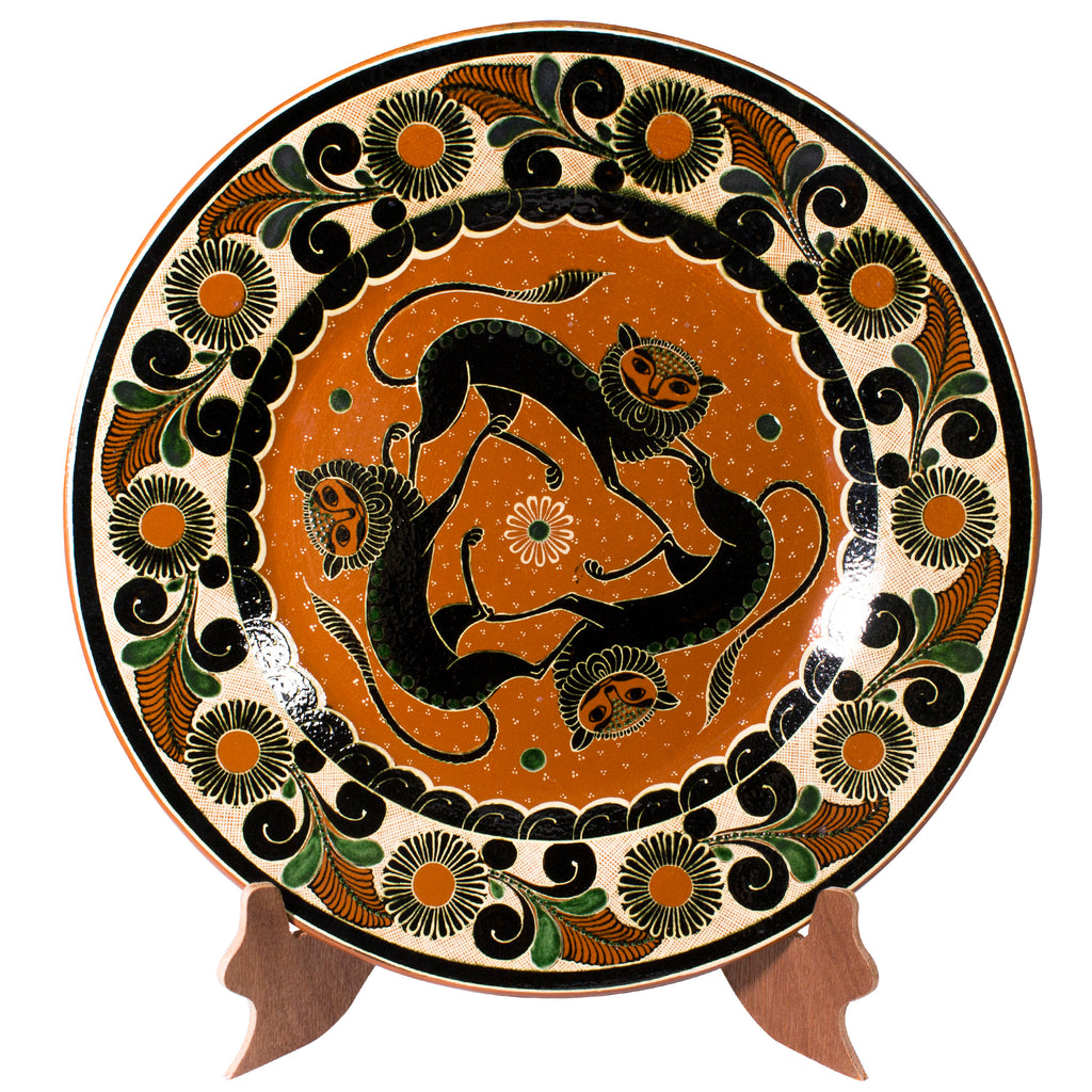 Nahuales Triad Dish, Petatillo Clay