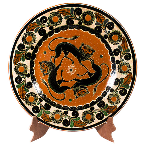 Nahuales Triad Dish, Petatillo Clay