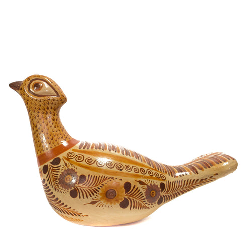 Front-facing Pheasant, Canelo Clay