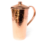 Small Pitcher and Cups, Copper