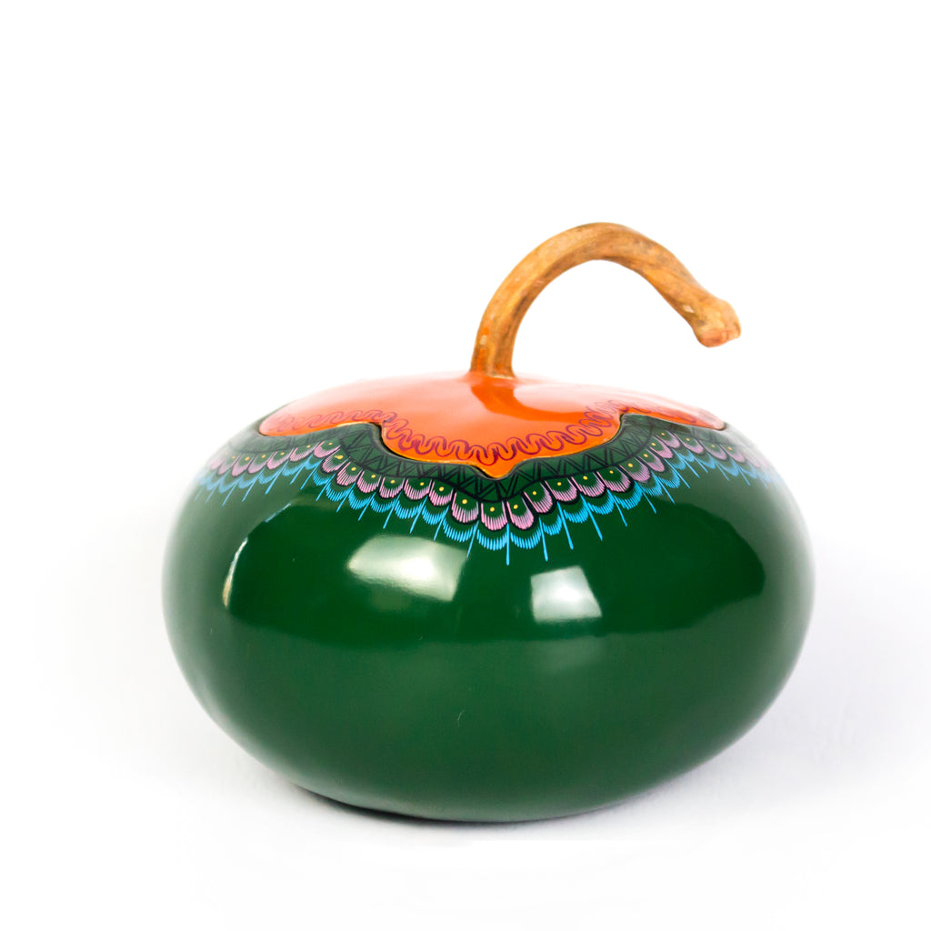 Deep Green with Orange Cover, Laca