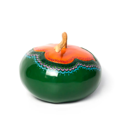 Deep Green with Orange Cover, Laca