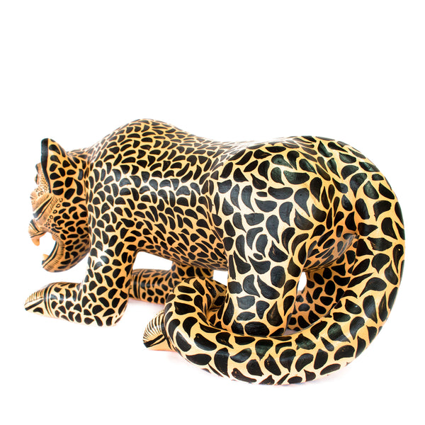 Small Jaguar with open Jaws, Chiapas Pottery – Artezzanos