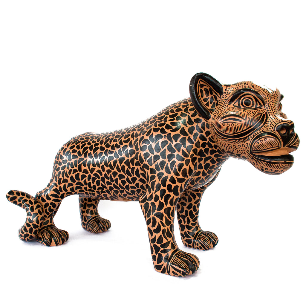 Small standing Jaguar, Chiapas Pottery